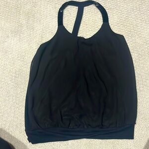 Halter Top with Decorative Strap Detail